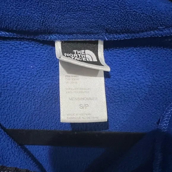 The North Face Royal Blue Half-Zip Fleece Size Small Men’s EUC - Picture 4 of 5